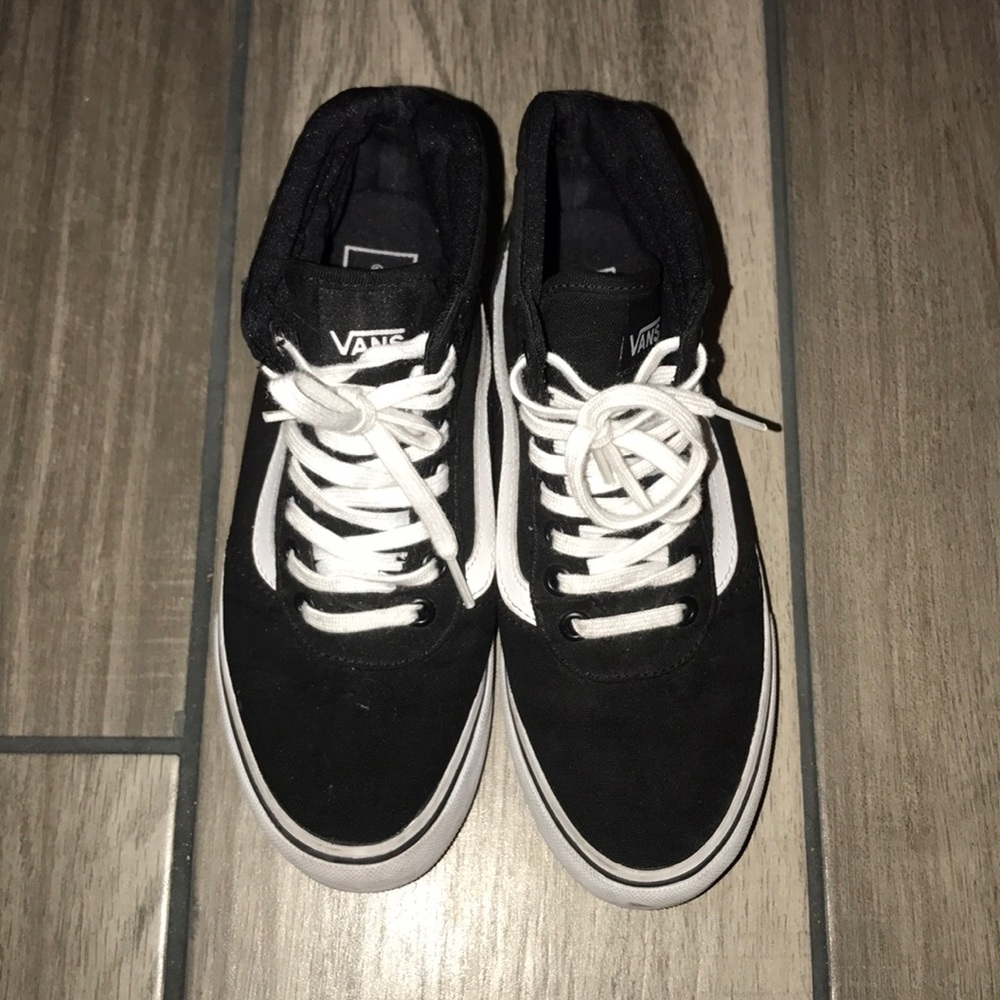 Black High Top Vans